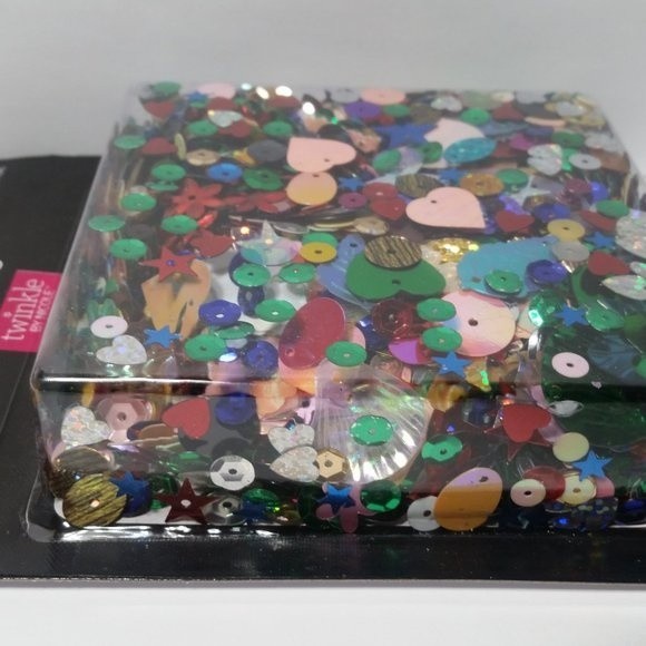 Sequins Hearts Stars Circle Shells - Picture 7 of 8